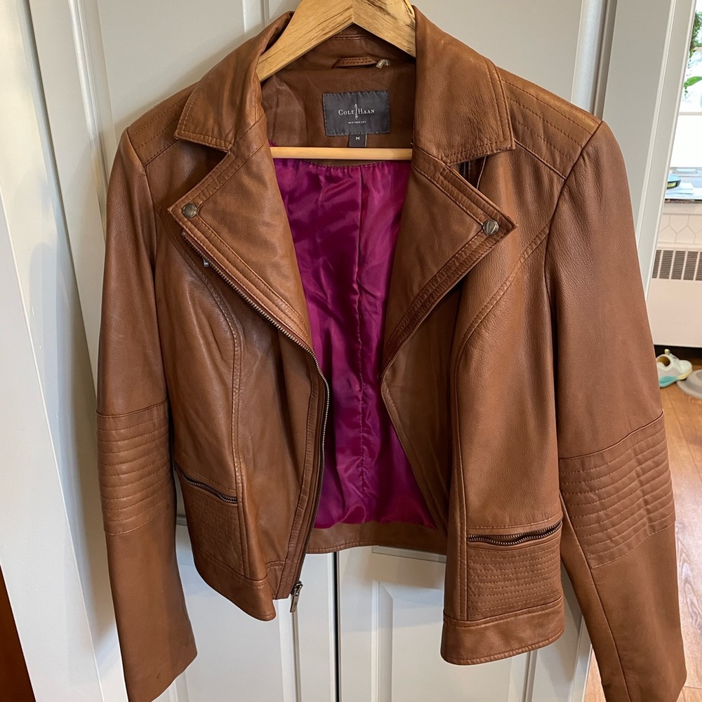 Cole Haan Leather Jacket